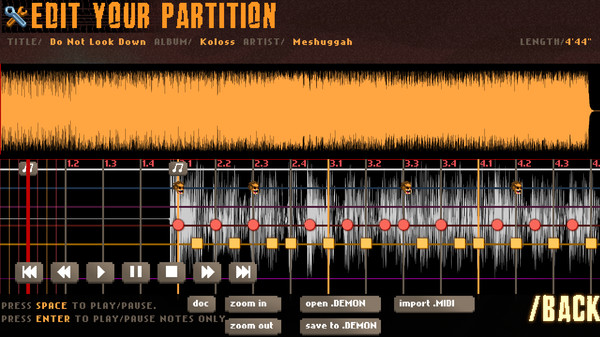 Игра Double Kick Heroes, скриншот
