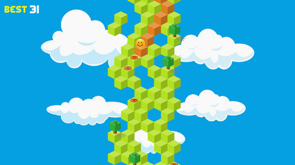Игра Down the Hill, скриншот