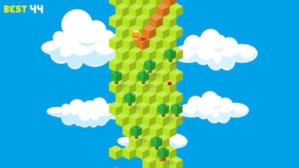 Игра Down the Hill, скриншот