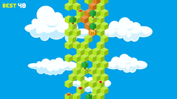 Игра Down the Hill, скриншот