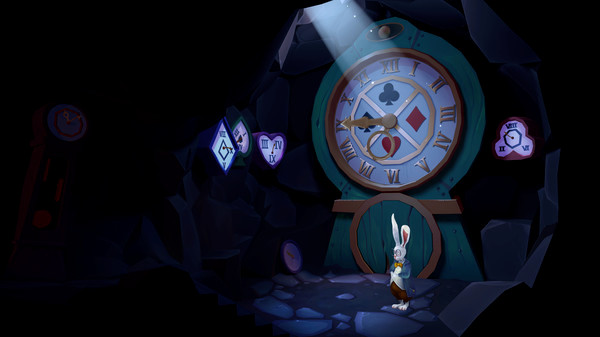 Игра Down the Rabbit Hole, скриншот