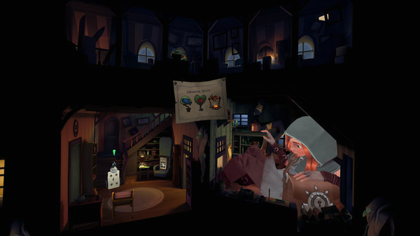 Игра Down the Rabbit Hole, скриншот