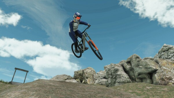 Игра Downhill Pro Racer, скриншот