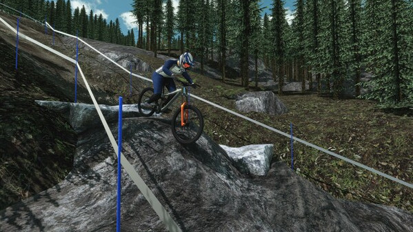 Игра Downhill Pro Racer, скриншот