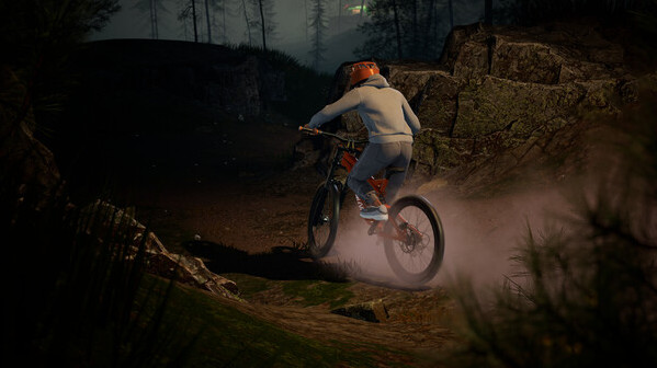 Игра DownhillVR, скриншот