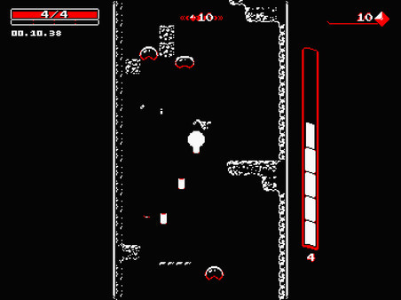 Игра Downwell, скриншот