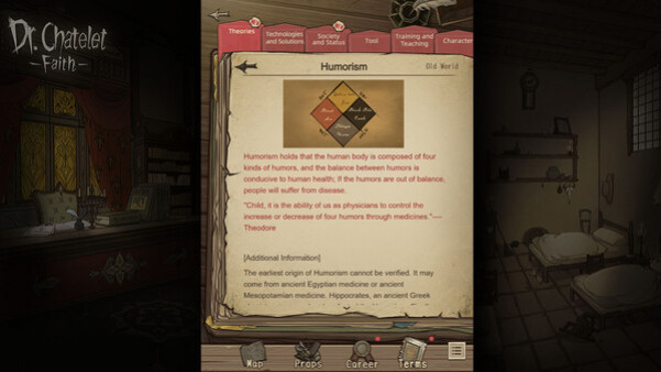 Игра Dr. Chatelet: Faith 神医, скриншот