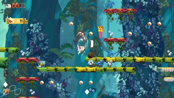 Игра DragoDino, скриншот