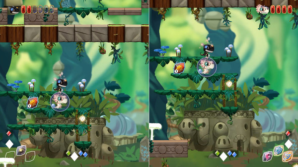 Игра DragoDino, скриншот