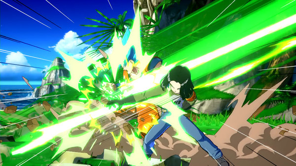 Игра DRAGON BALL FIGHTERZ - Android 17, скриншот