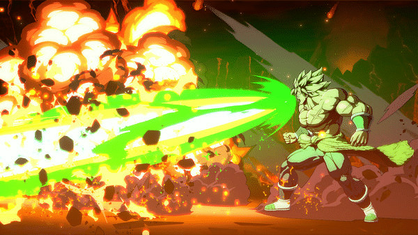 Игра DRAGON BALL FIGHTERZ - Broly (DBS), скриншот