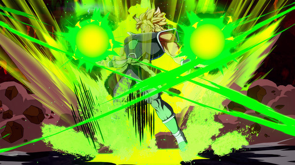 Игра DRAGON BALL FIGHTERZ - Broly (DBS), скриншот