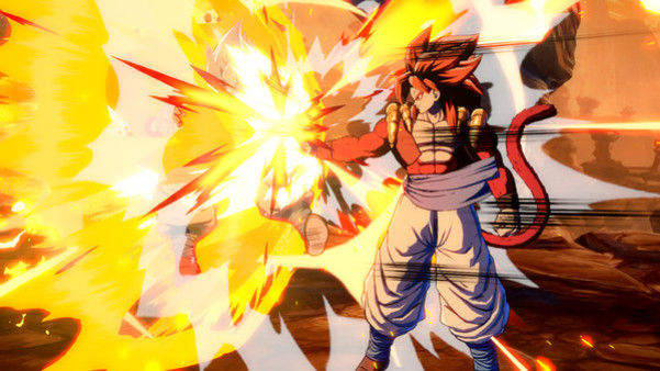 Игра DRAGON BALL FIGHTERZ - Gogeta (SS4), скриншот