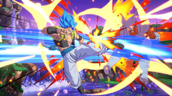 Игра DRAGON BALL FIGHTERZ - Gogeta (SSGSS), скриншот