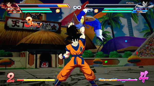 Игра DRAGON BALL FighterZ - Goku, скриншот