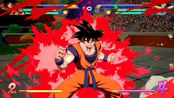 Игра DRAGON BALL FighterZ - Goku, скриншот