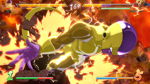 Игра DRAGON BALL FighterZ, скриншот