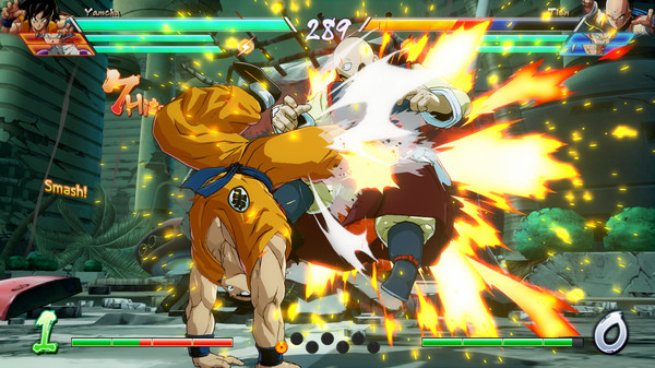 Игра DRAGON BALL FighterZ, скриншот