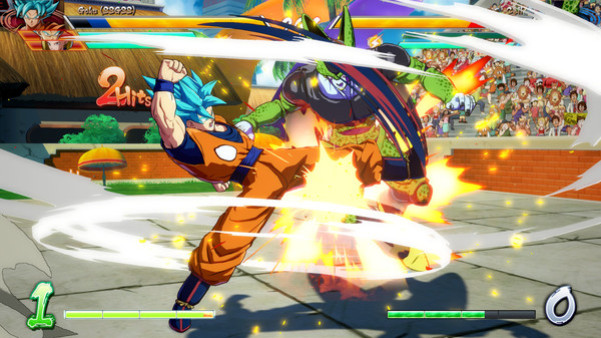Игра DRAGON BALL FighterZ - SSGSS Goku and SSGSS Vegeta Unlock, скриншот