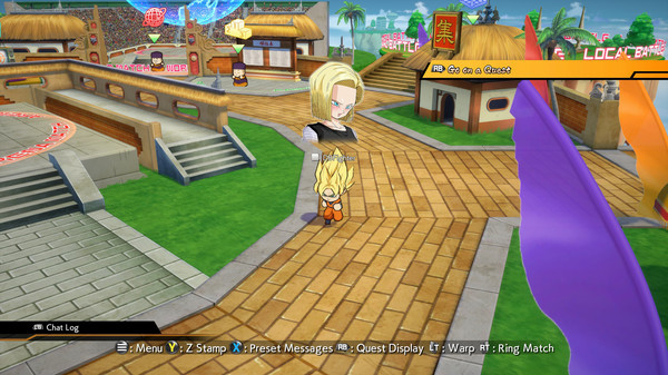 Игра DRAGON BALL FighterZ - Stamps: Girls Pack, скриншот