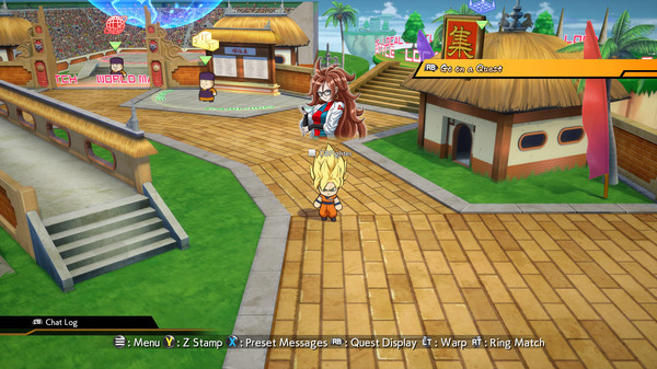 Игра DRAGON BALL FighterZ - Stamps: Girls Pack, скриншот