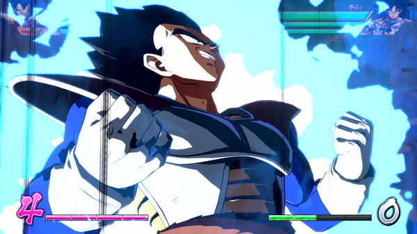Игра DRAGON BALL FighterZ - Vegeta, скриншот