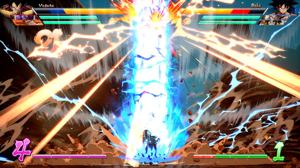 Игра DRAGON BALL FighterZ - Vegeta, скриншот
