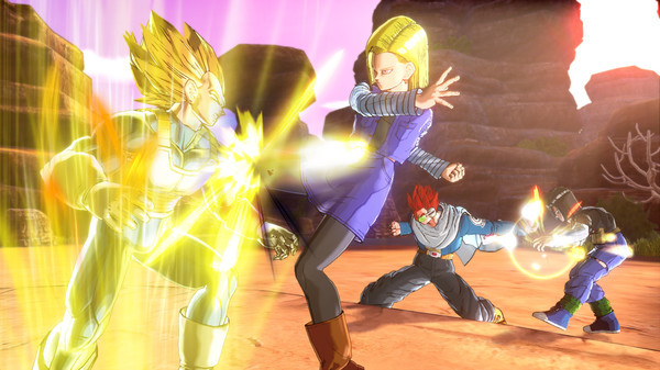 Игра DRAGON BALL XENOVERSE, скриншот