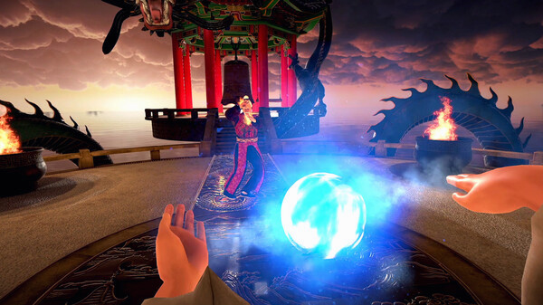 Игра Dragon Fist: VR Kung Fu, скриншот