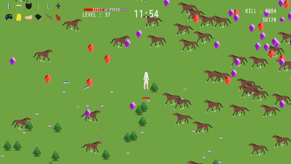 Игра Dragon Girls, скриншот