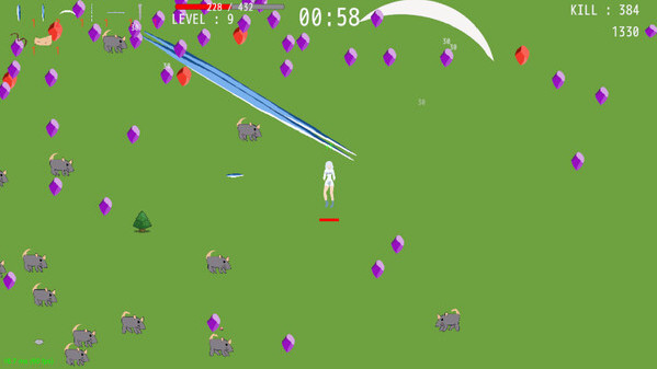 Игра Dragon Girls, скриншот
