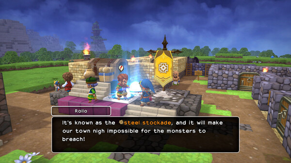 Игра DRAGON QUEST BUILDERS, скриншот