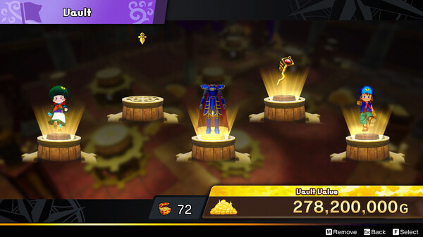Игра DRAGON QUEST TREASURES, скриншот