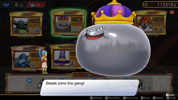 Игра DRAGON QUEST TREASURES, скриншот