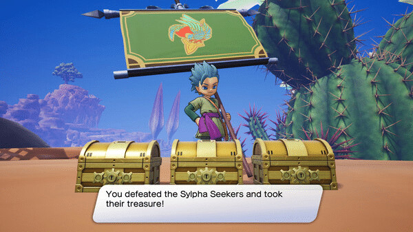 Игра DRAGON QUEST TREASURES, скриншот