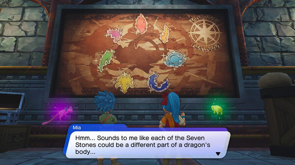 Игра DRAGON QUEST TREASURES, скриншот
