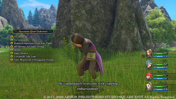 Игра DRAGON QUEST XI S: Echoes of an Elusive Age, скриншот
