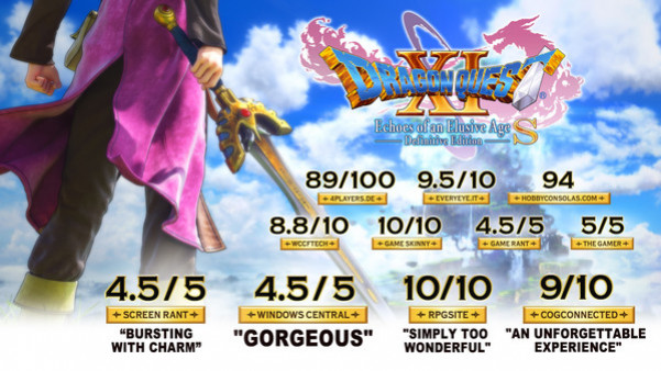 Игра DRAGON QUEST XI S: Echoes of an Elusive Age, скриншот
