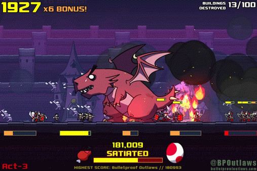 Игра Dragon Rage, скриншот