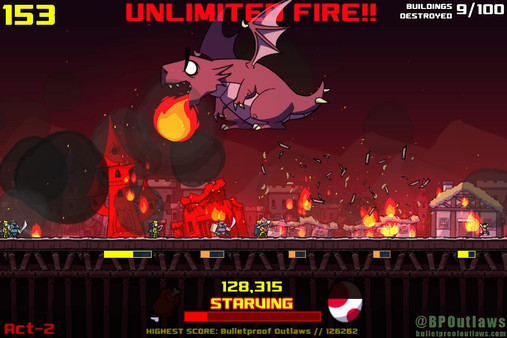 Игра Dragon Rage, скриншот