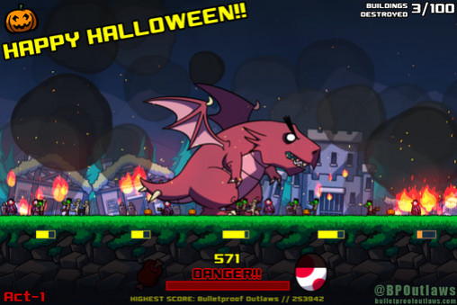 Игра Dragon Rage, скриншот