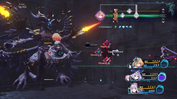 Игра Dragon Star Varnir, скриншот