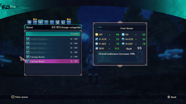 Игра Dragon Star Varnir Ultimate Armor Set Trio, скриншот