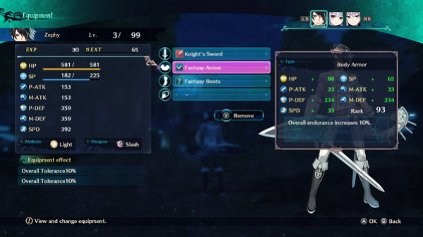 Игра Dragon Star Varnir Ultimate Armor Set Trio, скриншот