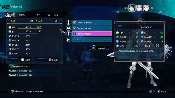 Игра Dragon Star Varnir Ultimate Armor Set Trio, скриншот