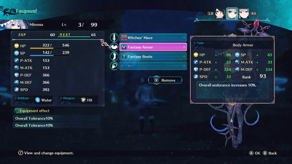 Игра Dragon Star Varnir Ultimate Armor Set Trio, скриншот