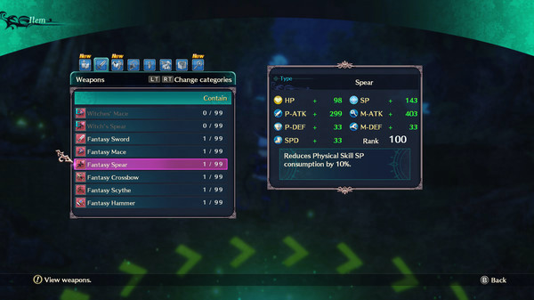 Игра Dragon Star Varnir Ultimate Weapon Collection, скриншот