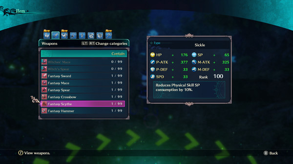 Игра Dragon Star Varnir Ultimate Weapon Collection, скриншот