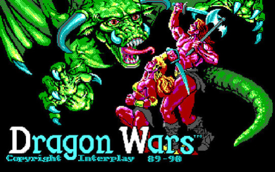 Игра Dragon Wars, скриншот