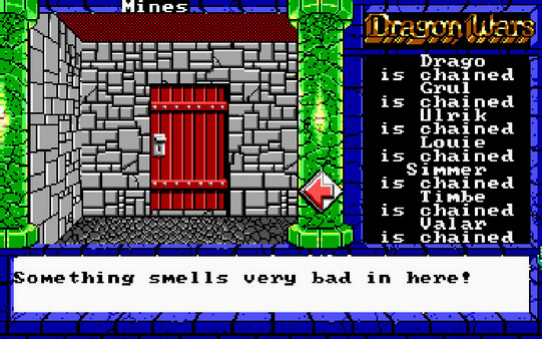 Игра Dragon Wars, скриншот